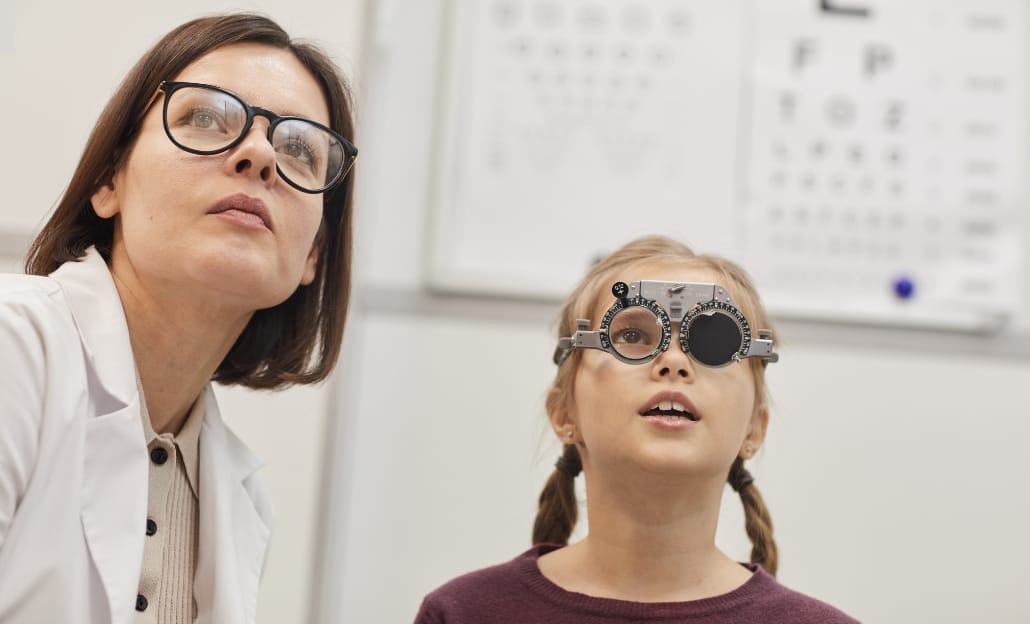 childrens eye test